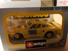 Burago cod 0121 Porsche 959 Raid 1/24ème