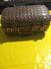 Mallette Valise En Osier