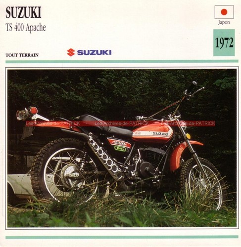 Suzuki 400 apache - ts, ts400
