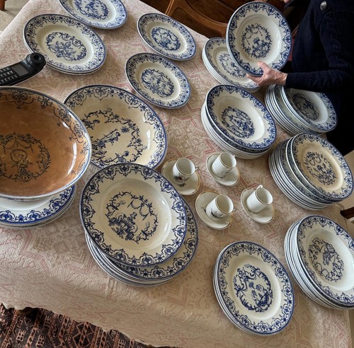 Faience bordeaux jules - de,
