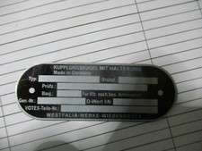 Panneau Type AHK Embrayage