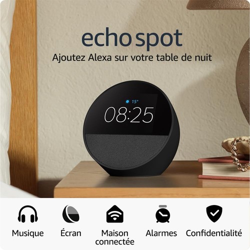 Echo spot réveil connecté - spot,