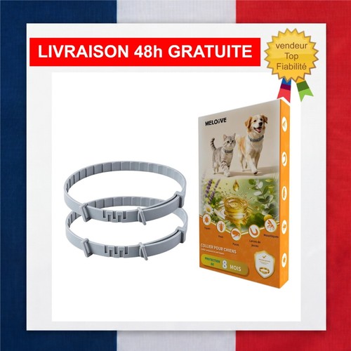 Collier antipuces - , et