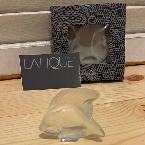 Lalique cachet poisson - cachet,