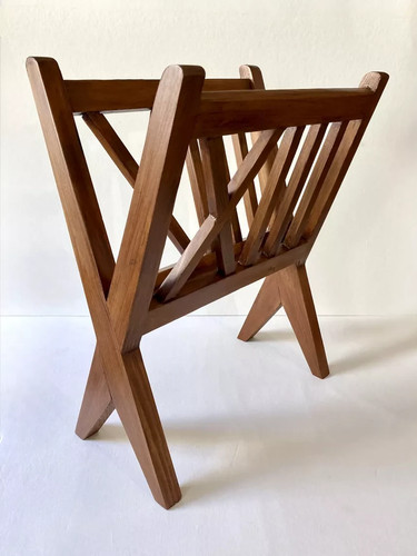 Porte revues bois années - en,