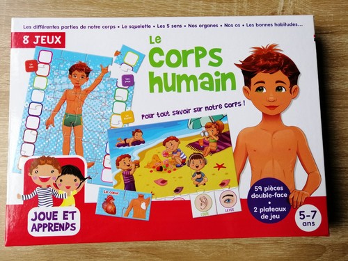 Jeu éducatif jeux - 8, corps