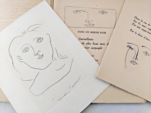 Picasso burin daragnes - burin,