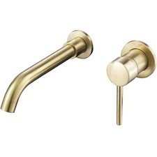 Wall-mounted bathroom faucet | washbasin mixer cold and hot water not...