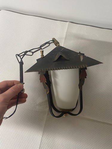 Belle lampe fer forger - fer,