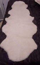 Tapis laine peau de mouton