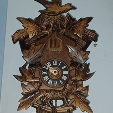 ancien coucou en bois 