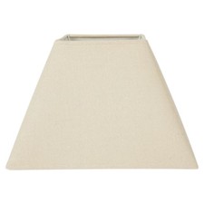 Abat-jour - Carré - Beige -