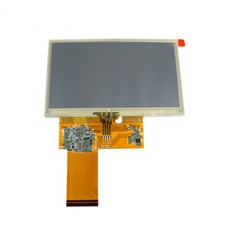 For navigon 8410 GPS 5 inch LCD screen display panel with touch screen digitizer