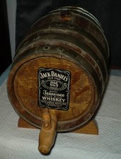 Jack Daniel's Small Wooden Barrel Dispenser