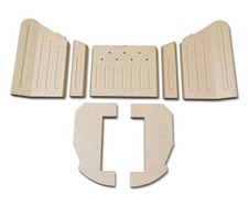 Habillage de foyer pour