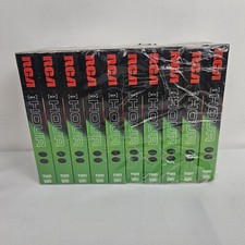 RCA 10 Pack Of Blank VHS Video Cassette Tapes T-120 6 Hour Brand New opened seal