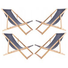 4 Chaises Longues Confortables