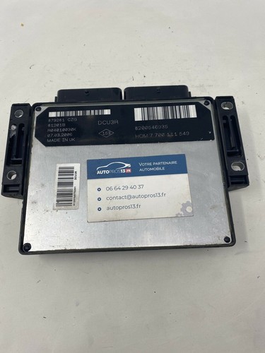 Ecu calculateur moteur - ecu,