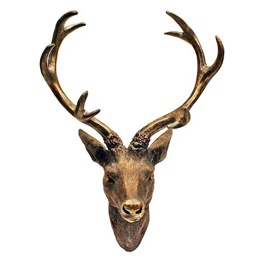 Bois cerf xxl tête - bois,