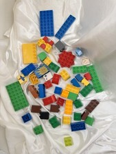 50 Random Old Skool Vintage Lego Duplos Multicolor