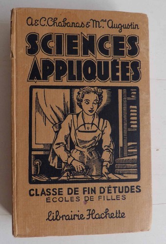 Ecole filles 1947 sciences - ecole,