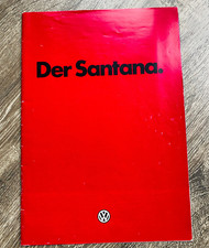 1982 VW Volkswagen Santana Brochure Brochure Catalog * 106/119.013.00 1/82