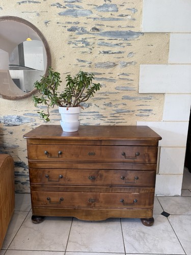 Commode ancienne bois - commode,