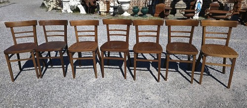 Chaises bistrot en bois - chaises, de