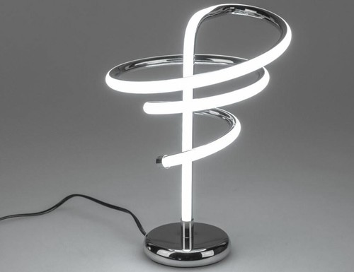 Lampe led spirale sur pied - led,