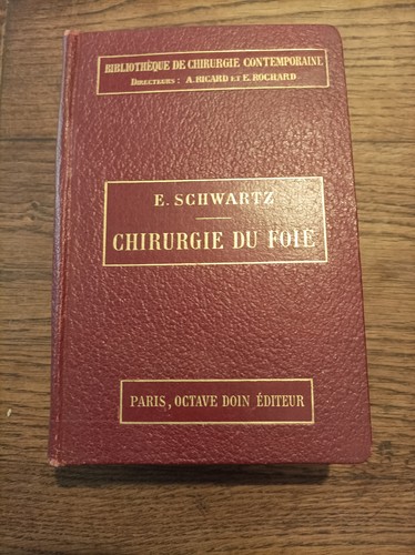 Livre ancien chirurgie - livre, du