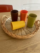 Vintage Lot De 4 Gobelets