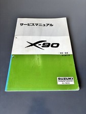 Suzuki X-90 service manual Book maintenance manual