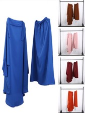 Femmes Musulmanes Khimar Jupe Abaya Robe De Prière Ensemble Caftan Jilbab /