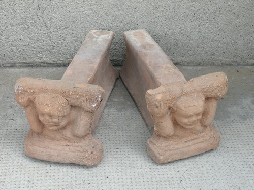 Paire cale porte - porte, jardin