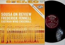 AMS 16110 UK HI-FI STEREO- Sousa on Review- Fennell/Eastman Wind Ensemble LP EX
