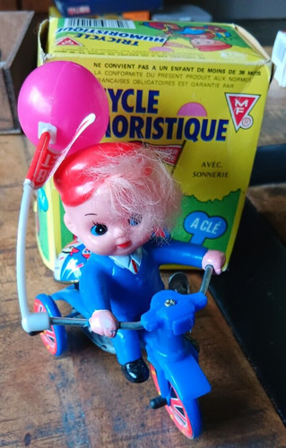 Ancien jouet enfant tricycle - ancien,