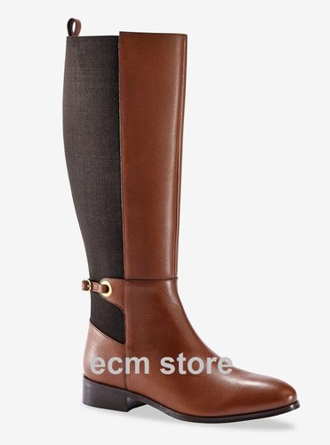 Bottes cavalières cuir - bottes, en