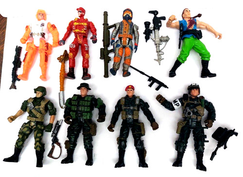 Lot figurines militaire avec - 8,