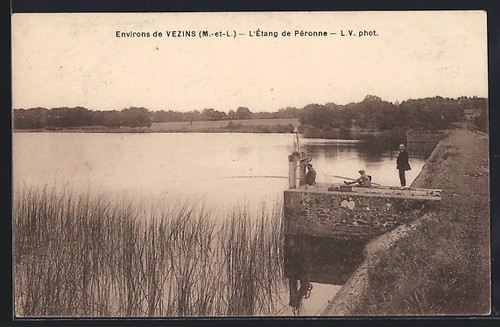 Cpa vézins étang - cpa, l´Étang