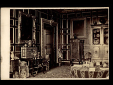 F Bedford, England, Warwick Castle, Red Salon, Vintage CDV Print, 1867