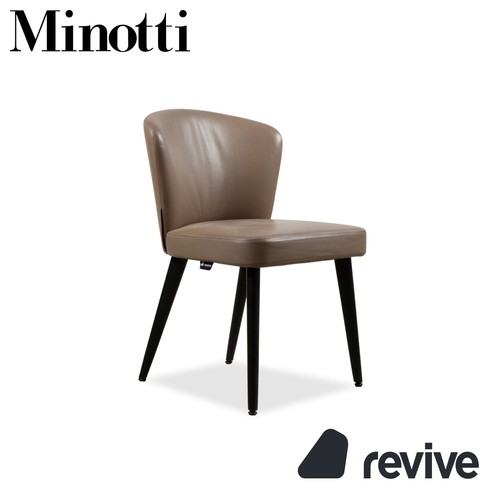 Minotti aston leather chair - aston,