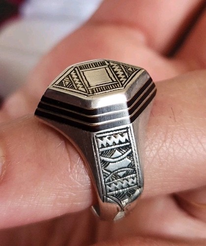 Chevalière argent vintage - chevalière,