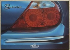 JAGUAR S TYPE PROFILE 2 Confidential Car Sales Brochure 1999 #JLM/10/17/06/99