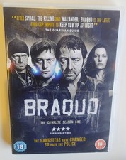 BRAQUO Season 1 DVD REGION 2 French Crime TV English Subtitles 2 Discs 