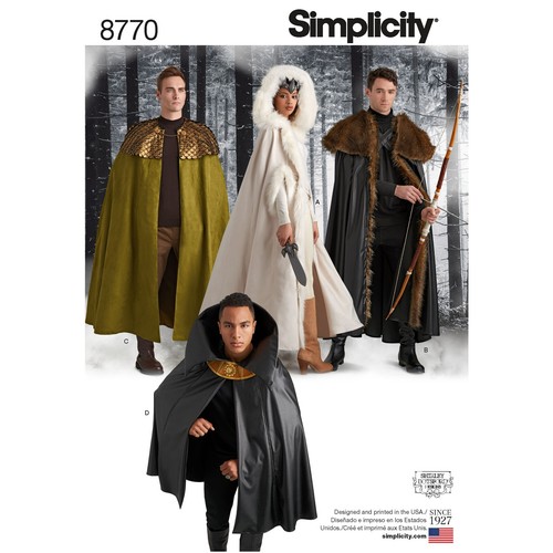 Simplicity 8770 unisexe - simplicity,