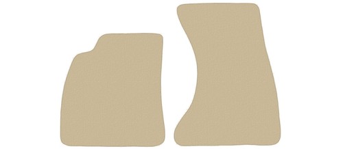 Beige velour avant - beige, tapis