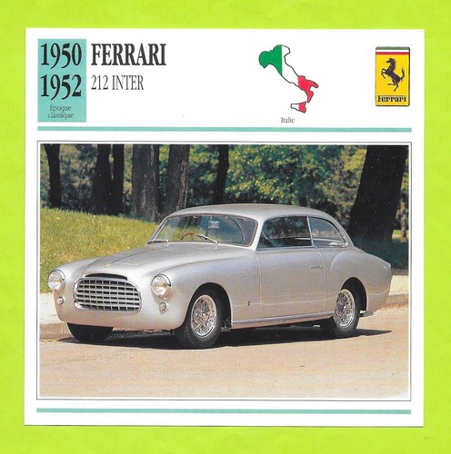 Fiche edito service - -, ferrari