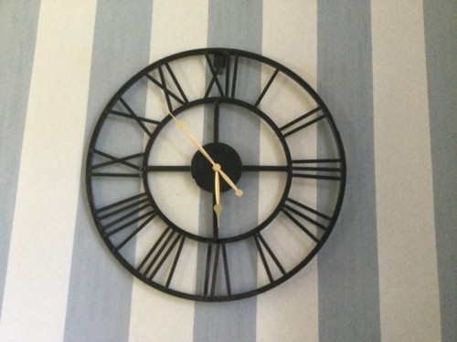 Horloge metal style - metal,
