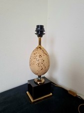 Lampe   forme  œuf d'autruche