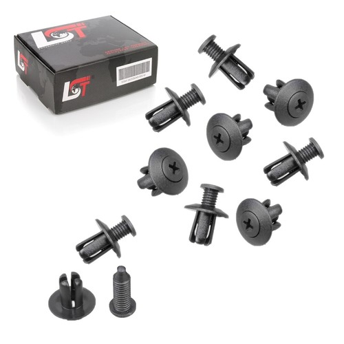 10x clips fixation pour - clips,